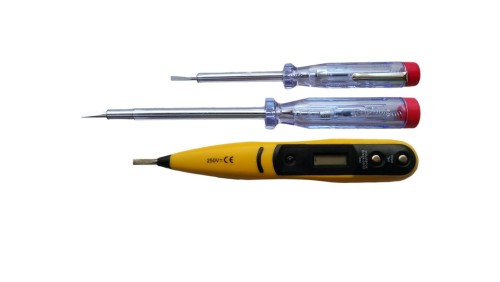 Próbniki napięcia Tester napięcia Próbnik napięcia Wskaźnik napięcia Tester napięcia Jednobiegunowy wskaźnik - 3 SZTUKI