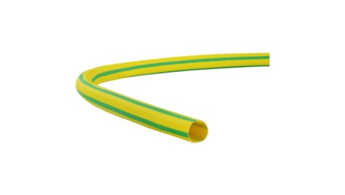 Rura termokurczliwa RC 4,8/2,4 żółto-zielona /1m