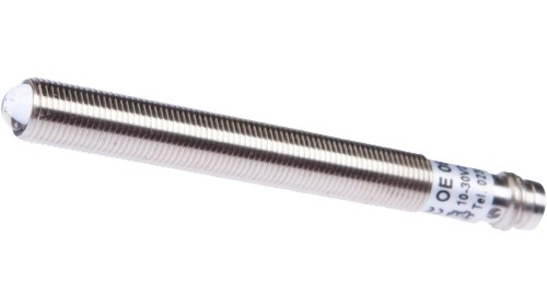 Czujnik optyczny, odbiornik Czujnika przelotowego, M8x0.75 75long, Sn: 2.5m, 10-30VDC, PNP NC OE080270