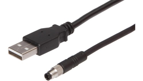 Kabel połączeniowy RS232/USB, 5m, M5 męski (złącze) prosty, USB-A męski (złącze) prosty VK507U44