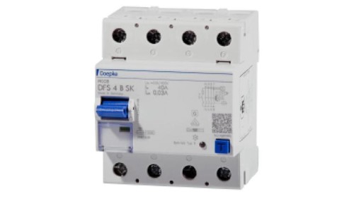 WYŁĄCZNIK DFS4 100-4/0,03-B SK RÓŻNICOWO-PRĄDOWY 3-FAZOWY 72164998