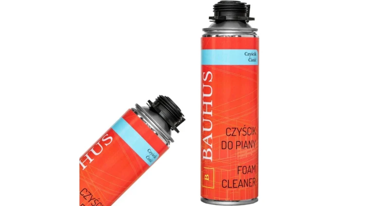 Czyścik do usuwania zabrudzeń z piany montażowej 500ml BAUHUS