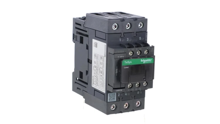 TeSys Deca Stycznik mocy 50A 3P 24V DC 1Z 1R (EVK) LC1D50ABD