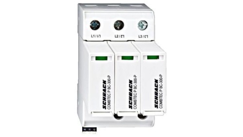 Zestaw ograniczników przepięć 4P PS4-Typ T1+T2 FS 100kA 10/350µs BET, PS4- FS 5089611