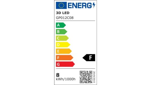 Żarówka LED 8W E14 Kulka 710lm Ciepła 3000K / GP012C08