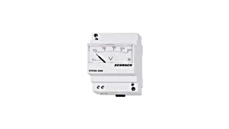 Woltomierz analogowy serii D4E AC/500V 45mm