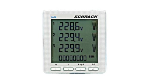 Analizator parametrów sieci NA96 96x96mm,natablicowy