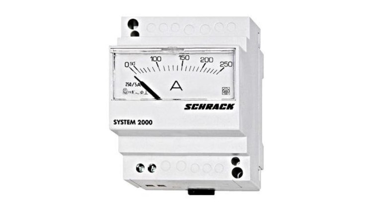 Amperomierz analogowy serii D4E AC/10A pomiar bezpośredni 45mm