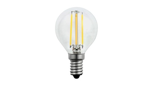 Żarówka LED E14 P45 4W = 35W 400lm 3000K Ciepła 360 Filament GOLDLUX