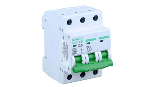 GACIA Wyłącznik nadprądowy SB6L C 3P 20A 6kA AC