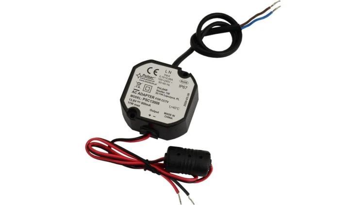 Zasilacz do puszki instalacyjnej 13,8V 0,8A 11W IP67 uniwersaln