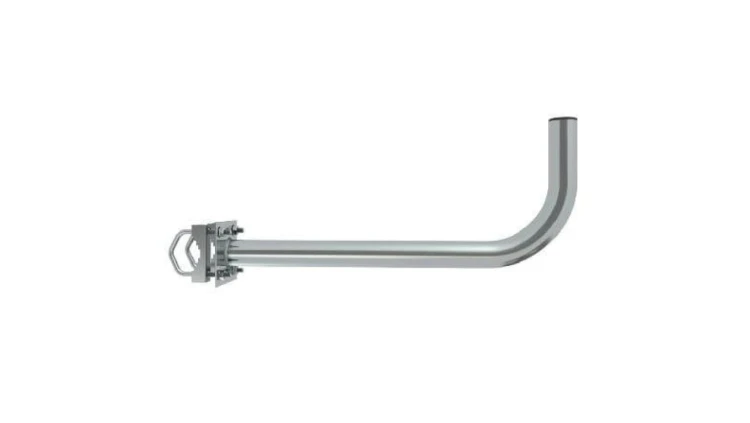 Uchwyt antenowy balkonowy czołowy z cybantami 60 cm