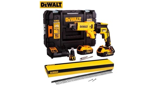 Wkrętarka akumulatorowa do g-k 18v 2*2.0ah li-lon+dcf6201