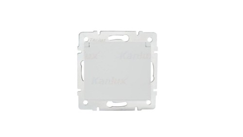 Kanlux Mowion LOGI-02-1561-102 biały gniazdo zasilające francuskie z klapką IP-44