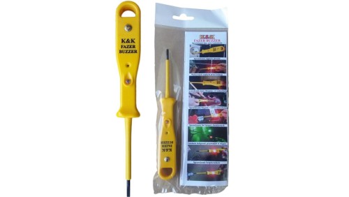 FAZER Tester napięcia Próbnik napięcia Wskaźnik napięcia Detektor napięcia i przewodów 3-500V Wielofunkcyjny tester napięcia