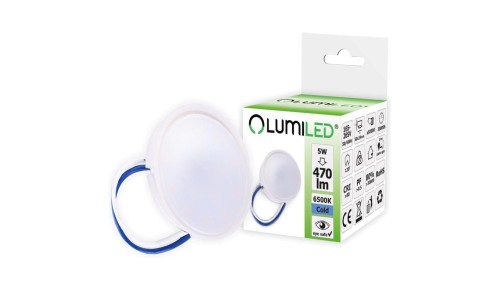 Wkład do Opraw LED MR16 Moduł INSERT Mleczny 5W = 50W 120 470lm 6500K Zimna LUMILED