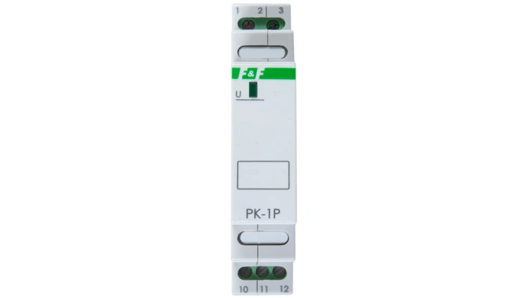 Przekaźnik elektromagnetyczny 1P 16A 12V AC/DC PK-1P-12V