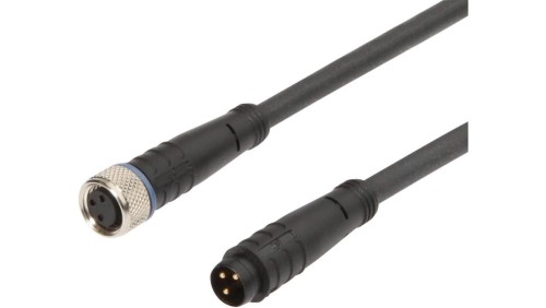 Akcesoria, Kabel połączeniowy, 3 m, żeński M8 (gniazdo) 3-PINowy prosty, męski mini (złącze) AV98A161