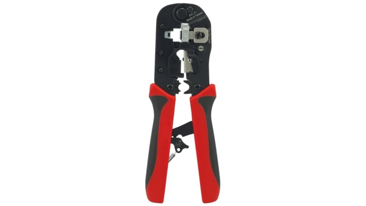 Zaciskarka wtyków 8p8c RJ-45 ekranowanych 190mm HT-582QR