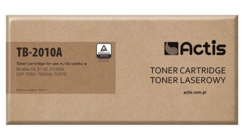 Toner ACTIS TB-2010A (zamiennik Brother TN-2010 Standard 1000 stron czarny)