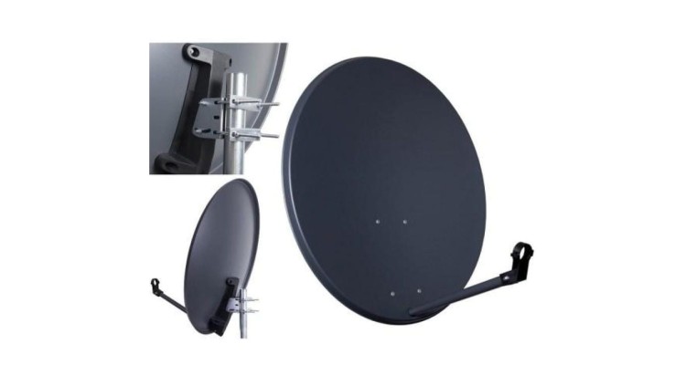 Antena satelitarna 80cm grafit ASC-800M-C CORAB