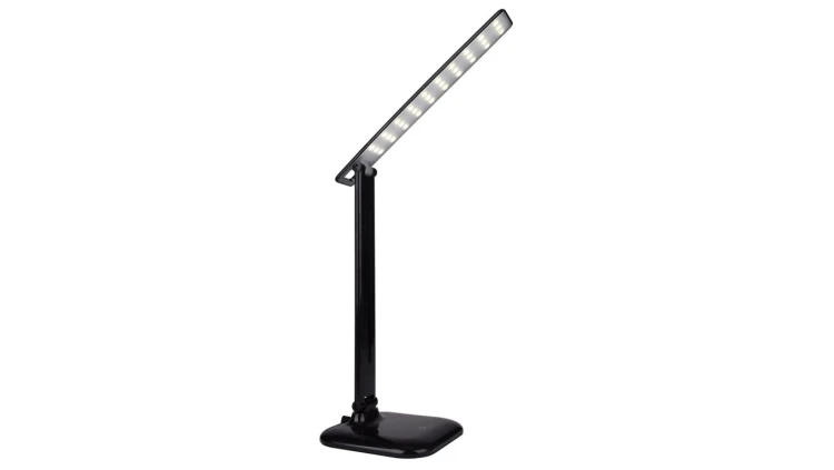 Lampka biurkowa szkolna Jowi Y1096 czarna ciepła 9W GOLDLUX (Polux) lampka na biurko