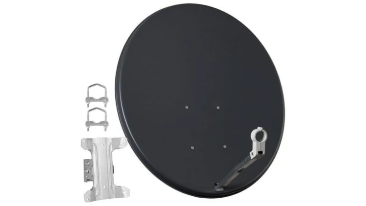 Antena satelitarna 80cm grafit COR-800SAE-C CORAB