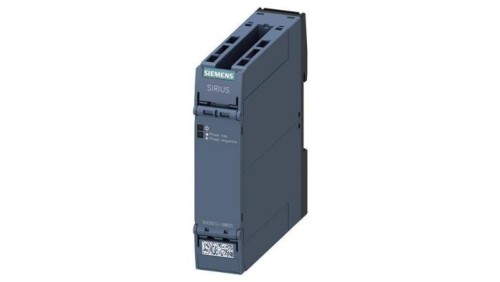 Przekaźnik kontroli kolejność faz asymetria zanik 3P 160-690V AC 15-70Hz 2CO przyłącza sprężynowe SIRIUS 3UG5512-2BR20