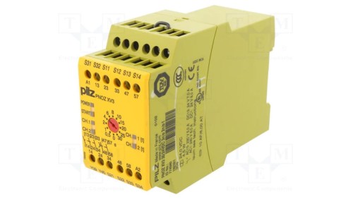 Przekaźnik bezpieczeństwa PILZ PNOZ XV3 30/24VDC 3n/o 2n/o t 774540