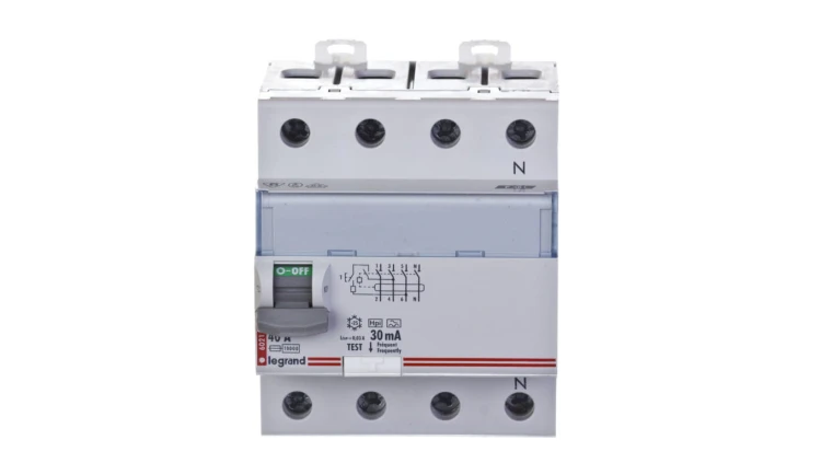 Wyłącznik różnicowoprądowy P 304 4P 40A 0,03A Typ F (HPI) SERII DX3 411695