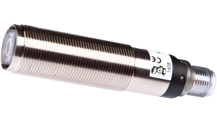 Czujnik Laserowy, odbiornik Czujnika przelotowego, M18x1 82long, Sn: 60m, 10-30VDC, PNP Anticoincidence PE180424