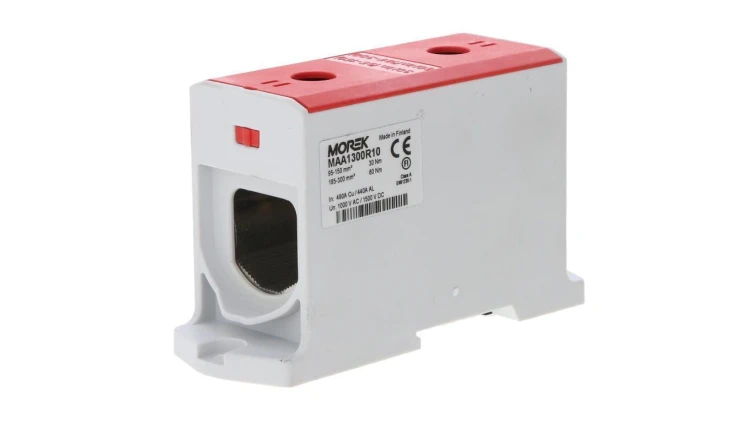 Złączka OTL300 czerwony Al/Cu 1x95-300mm2 1000V AC / 1500V DC Zacisk uniwersalny MAA1300R10