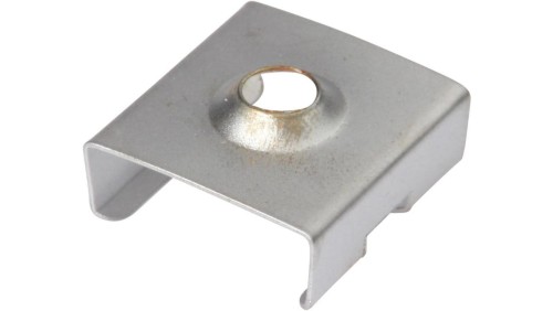 Akcesoria optyczne, klips montażowy, stalowy, srebrny Uchwyt do lamp LED, 1 szt. AO000260