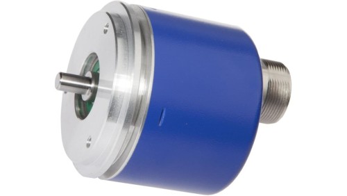 Enkoder obrotowy, Ø58 mm, długość 60, pełny wał 6 mm, 3600 impulsów, 4,75-30 VDC, -25-85C, Push-pull VD580531