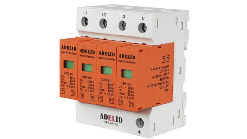 Ogranicznik przepięć T1+T2 4P 1,5kV 6kA OPX-4P-B+C