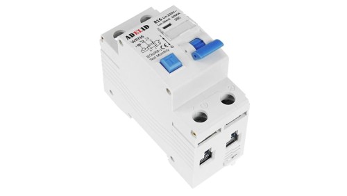 Wyłącznik różnicowoprądowy z członem nadprądowym 2P B 10A 30mA 6kA WRN6 B10/2/30