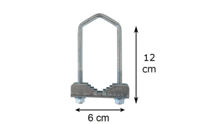 Uchwyt cybant duży 12 cm