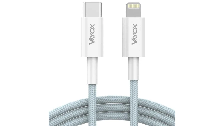 Kabel USB-C - Lightning 20W 3A 1m premium line VA0106 Vayox
