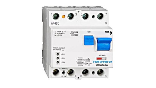 Wyłącznik Priori 63A3+n,30mA,krótkozwł.G,typ A,vsf,10kA Seria PRIORI