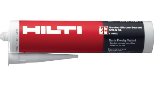 Ogniochronna silikonowa masa uszczelniająca 310ml szara Ultimate CFS-S SIL C