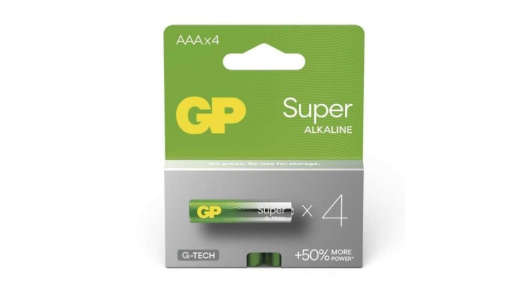 Bateria alkaliczna LR03 / AAA 1,5V SUPER 4PP /4szt./ B01114