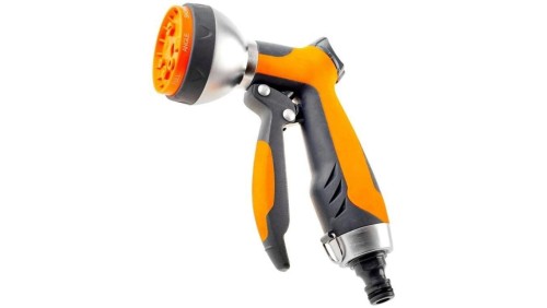 Pistolet zraszający ogrodowy metalowy 7w1 pistolet do podlewania Schmith