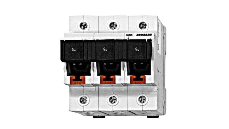 Rozłącznik bezpiecznikowy TYTAN D02, 3-p, 63A, kompletny