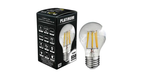 Żarówka LED E27 A60 6W = 50W 650lm 3000K Ciepła 360 GOLDLUX