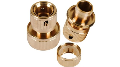 Szybkozłączka do węża ogrodowego mosiężna złączka na wąż 3/4 Schmith