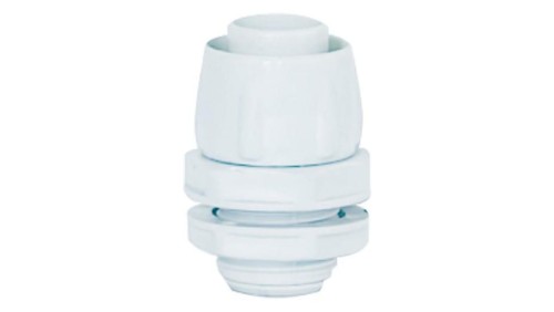 Dławik do rury elastycznej GUS fi 16 mm / MG20 szary IP65