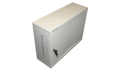 Szafa 19cali wisząca ECO 3U 540x180 RAL7035 blacha