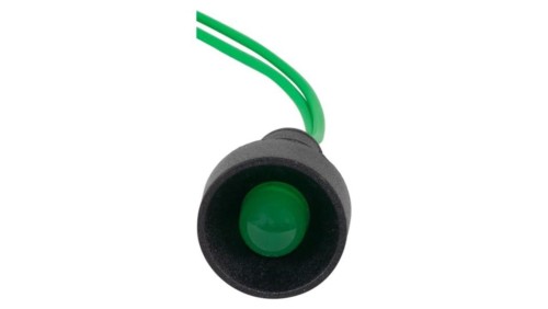Kontrolka diodowa fi 10mm, 230V zielona/green