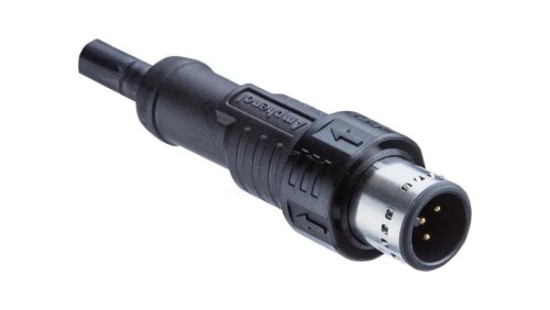 Wtyk M12 5-PIN męski kod B-Profibus Dł 5m Izolacja PVC IP68 M12B-05BMMM-PL8D05