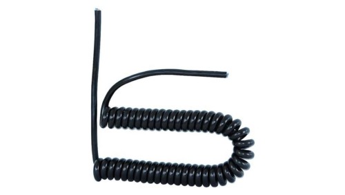 Przewód spiralny 05VVH8-F 4x1mm2 - 5m - czarny